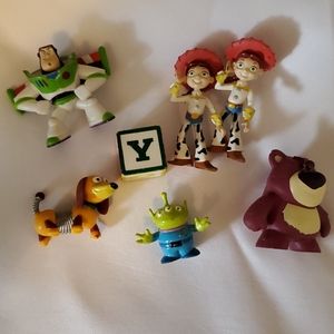 Toy Story figures.